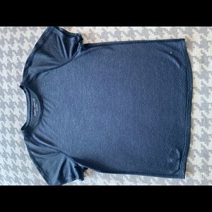 Outdoor Voices Merino Crew Neck Tshirt Blue